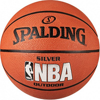 Мяч баскетбольный "Spalding NBA Silver Series Outdoor" 65-821z